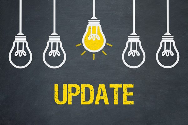 Update / Tafel mt Glühbirnen
